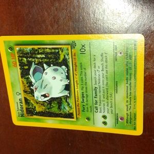 Nidoran Pokemon Card